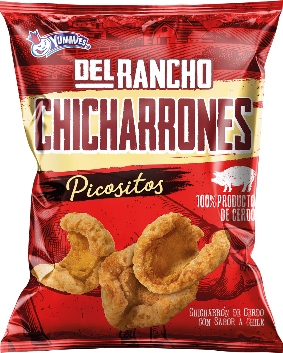 Del Rancho Chicharrones Picositos Snacks Yummies